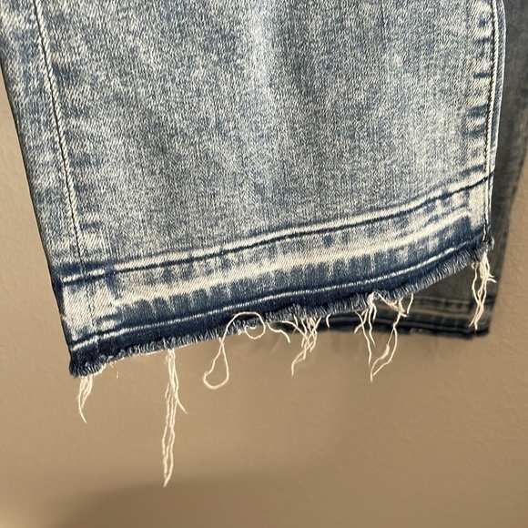 Loft The Kick Crop Medium Wash Size 4/27 - Picture 3 of 6